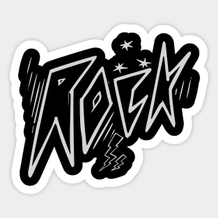 rock'n roll Sticker